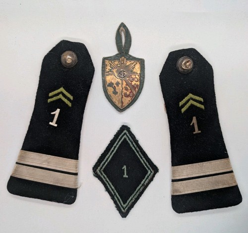 Insigne grouping patte épaule - patte,