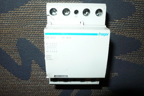 Contacteur poles 40a hager - 4,