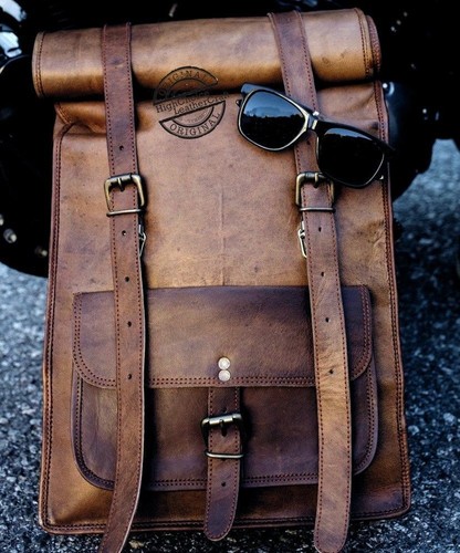 Sacs dos vintage cuir - sacs,
