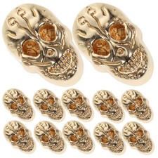  20pcs Punk Skull Studs Vêtements Punk Spikes Chaussures Rivet Accessoires