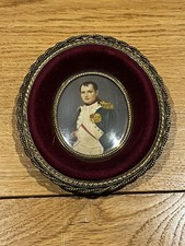 Miniature peinte-Portrait