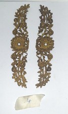 PAIRE D'ORNEMENT LAITON POUR