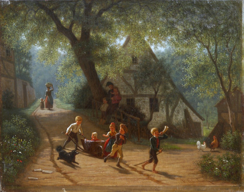 Jeux enfants 1861 - jeux, d'enfants