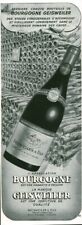 Publicité ancienne vin Bourgogne  Geisweiller 1949 issue de magazine