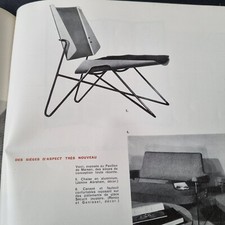 PLAISIR DE FRANCE 1957 Serge Mouille Design Après Guerre Janine Abraham Royère