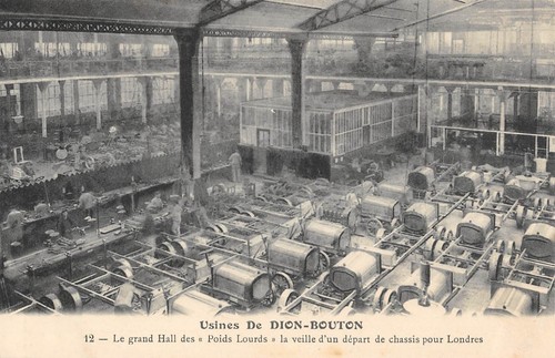Cpa usines dion bouton - dion, /