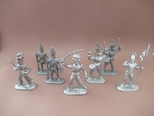 JEAN HOEFLER Lot 7 soldats de Napoléon 60mm plastique