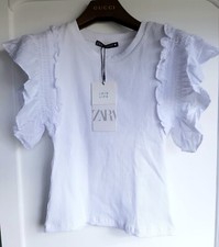 Top Zapa Blanc Volants Taille