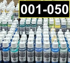 1X Vallejo Model Color 17 Ml Peinture Acrylique 001 - 050