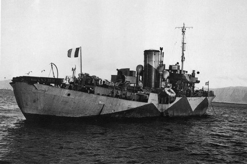 Ww2 corvette fnfl mimosa - ww2,