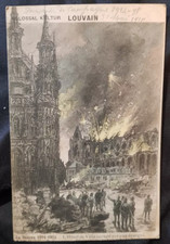 CPA 1915 WW1 Louvain, Kolossal