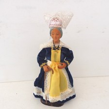 * SANTON DE PROVENCE FEMME BRETONNE SIGNE LA SANTONNIERE 29 cm