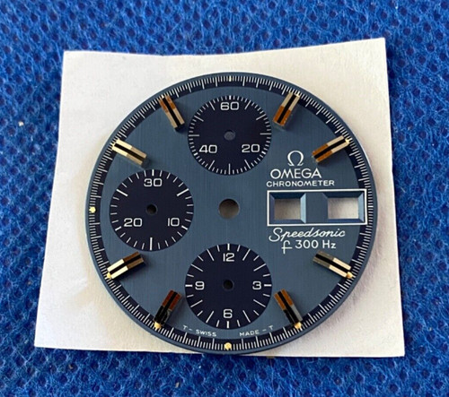 Véritable cadran bleu omega - bleu,