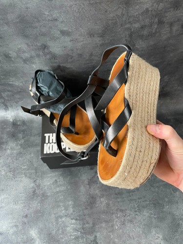 Sandales spartiates cuir - en,