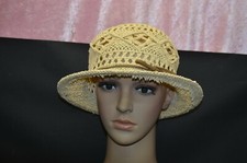 ANCIEN CHAPEAU CANOTIER FEMME