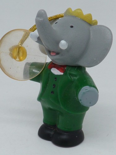 Figurine pvc plastique babar - pvc,