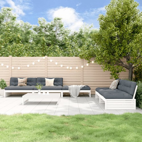 Salon jardin avec coussins - salon,