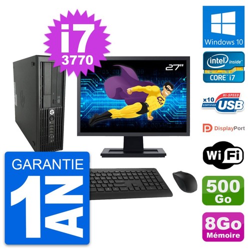 Z220 sff ecran intel - pc, hp