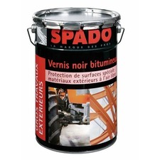 Vernis noir bitumeux - ,
