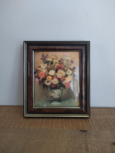 Petit cadre émaux bouquet - petit,