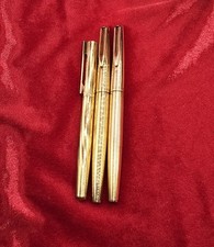 LOT 3X STYLO PLUME WATERMAN PLUME OR 18K FOUNTAIN PEN VINTAGE LOT