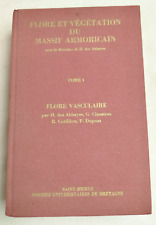 FLORE et VEGETATION du MASSIF Armoricain Tome 1 LIVRE 1971 Biologie Ecologie YJ3
