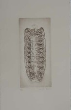 Cécile REIMS : Métamorphose, Gravure originale signée