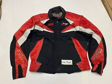 Veste De Moto Textile iXS Noire/Rouge Taille XL  Aisselle/Aisselle 25"  (mc701)