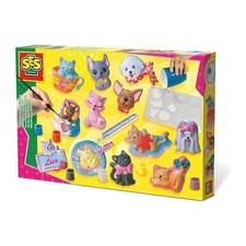 SES CREATIVE Moulage en plâtre chiens et chats