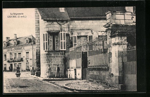 Cpa ligeuil seigneurie - ligeuil,,