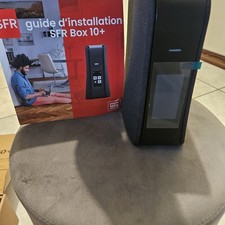 SFR Box 10+  Wi-Fi 7 Tri Bande Ultra-rapide  (Débit Théorique 8gb/s )