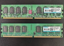 Lot 2x RAM Kingmax DDR2 800MHz PC2-6400 – 2GB + 1GB – DIMM Desktop
