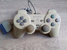 playstation 1 psone manette gris officiel sony analog etat be scph-110