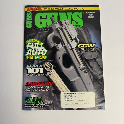 Vintage guns magazine - guns,
