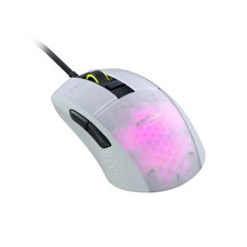 Roccat Burst Pro Gaming Souris de jeu filaire optique ultralégère  Blanc