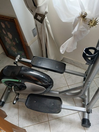Vélo elliptique noir compacte - vélo,