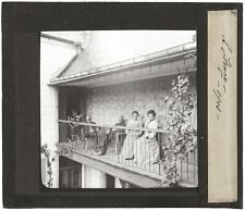 Meuse, Stenay, famille, 1903, photo plaque de verre, positif 8,5x10 cm