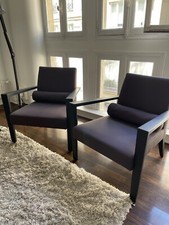 Paire fauteuils vintage - paire,