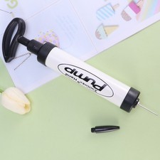 Mini pompe à main portable avec une goupille à gaz un robinet d'air gonfleur