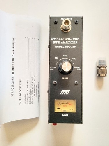 Mjf 219 swr - mjf-219, analyzer