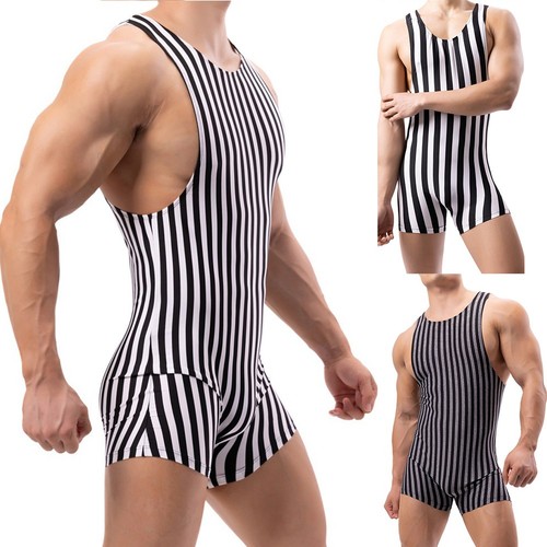 Boxer body rayé - , sous