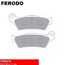 Plaquettes Ferodo de frein