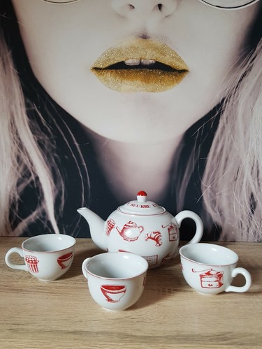 Théière tasses - et, 3