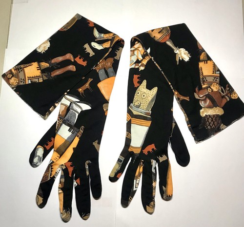 Gants glove hermes vintage - hermes, "