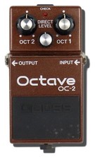 Pédale BOSS OC-2 Octave made in Japan 7732 testée et fonctionnelle