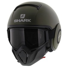 Shark Street Drak vert mat - Taille XS - Casque moto