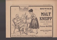 1 publicité  papier café