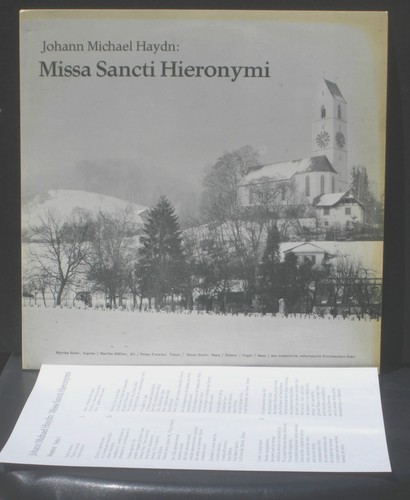 Johann michael haydn missa - michael,