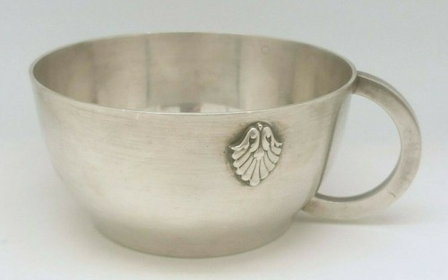 Ancienne tasse métal - ancienne, argentÉ