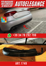 ART. 1749 Diffuseur Audi A4 B8 2007-2011 Look Sline 2SX Noir Brillant